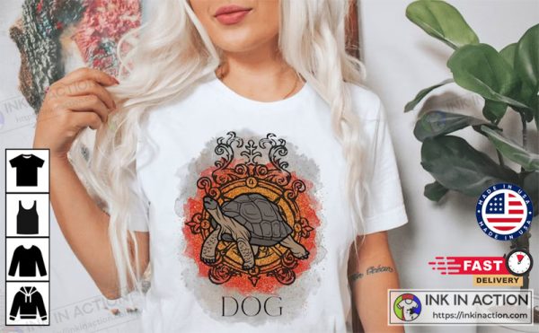 Elden Ring Dog Tee Pope Turtle Miriel Sweatshirt Dark Souls Shirt Dog Turtle Shirt Gamer T-shirt