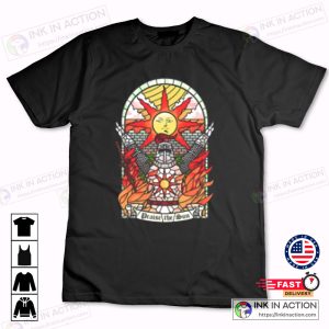 Elden Ring Shirt Dark Soul Praise The Sun Cotton Unisex Shirts 2