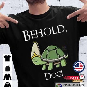 Elden Ring Shirt Praise The Dog Behold Dog Meme Tshirt 1