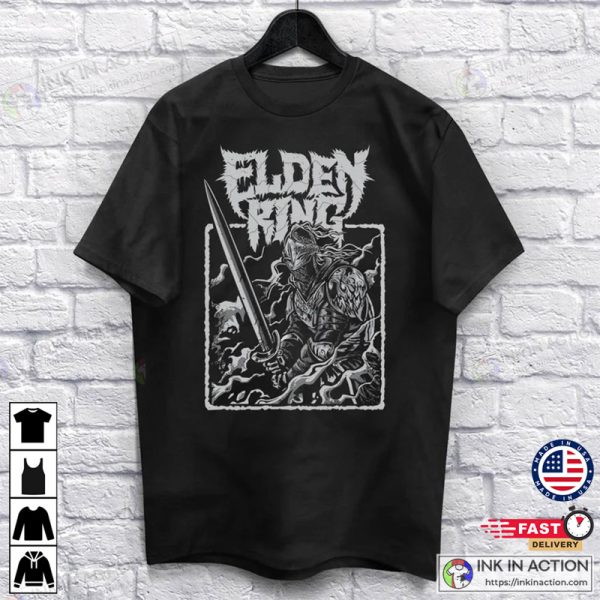 Elden Ring T-shirt Gamer Shirt The Tarnished Graphic Shirt