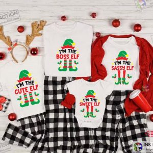 I’m The Elf Christmas Matching Family T-shirt