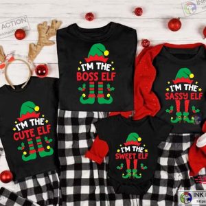 I’m The Elf Christmas Matching Family T-shirt