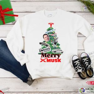 Elon Christmusk Shirt Musk Buying Twitter Shirt Musk Christmas Sweatshirt 3