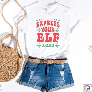 Express Your Elf Holiday Party Shirt