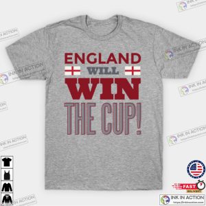 FIFA World Cup Qatar 2022 England will win the cup T shirt 1