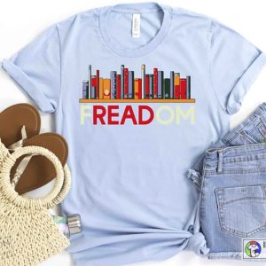FREADOM Anti Ban Books Freedom To Read Shirt Ban Guns Not Books Read Banned Books Teacher Librarian Gift Tshirt Social Justice Bookish 3