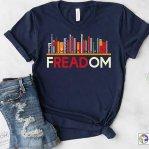 FREADOM Anti Ban Books Freedom To Read Shirt Ban Guns Not Books Read Banned Books Teacher Librarian Gift Tshirt Social Justice Bookish 4