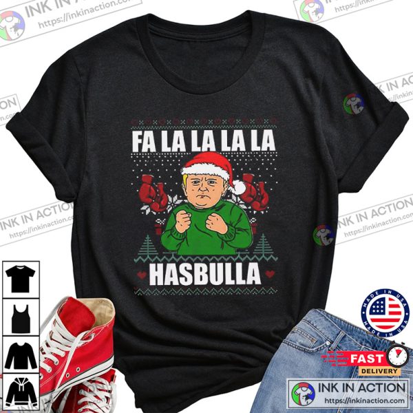 Fa La La La La Habulla Magomedo Christmas Shirt