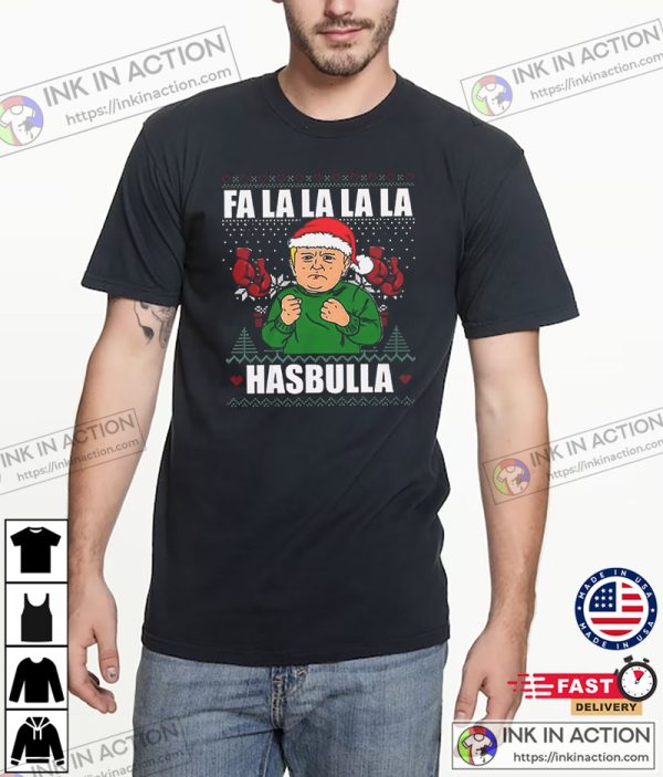 Fa La La La La Habulla Magomedo Christmas Shirt