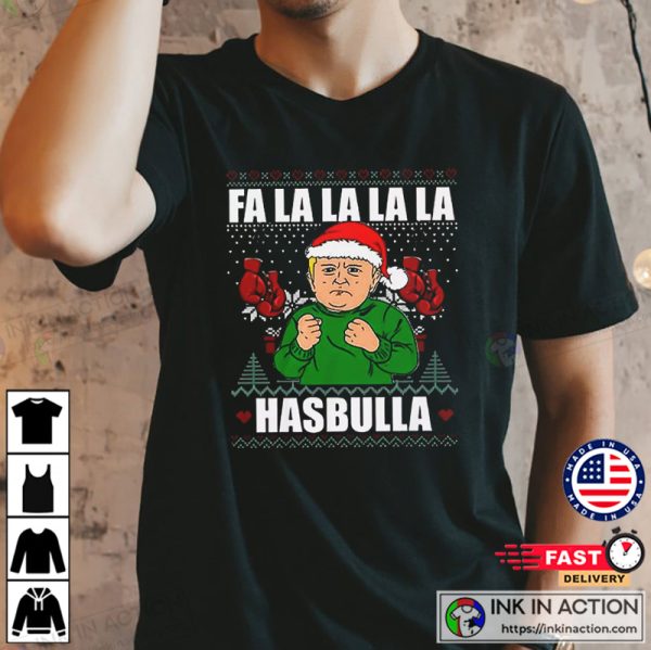 Fa La La La La Habulla Magomedo Christmas Shirt