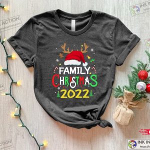 Family Christmas 2022 Shirt Christmas Shirt Matching Christmas Santa Shirts Christmas gift 2