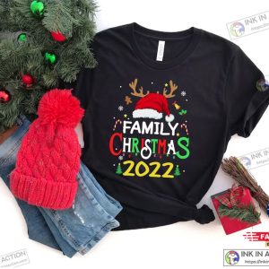 Family Christmas 2022 Matching Christmas Santa Shirts