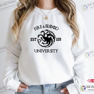 Fire Blood University Sweatshirt House of the Dragon Sweat