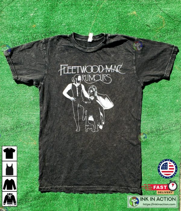 Fleetwood Mac Rumours Album Vintage Shirt