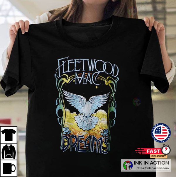 Rumours Dreams Fleetwood Mac Vintage T-shirt