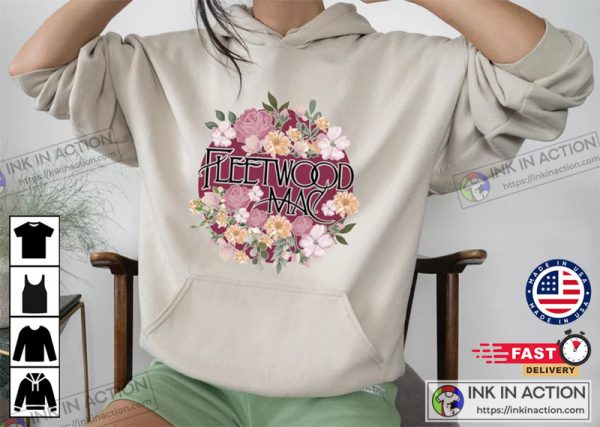 Fleetwood Mac 2022 Flower Music Lover T-shirt