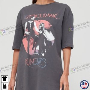 Fleetwood Mac Rumours Songs Band Tshirt 3