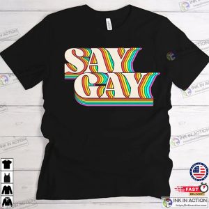 Florida Its OK To Say Gay ShirtGay Rights T ShirtHuman Rights ShirtEquality T ShirtLGBTQ ShirtsProtest Dont Say GayQueer Shirt 2
