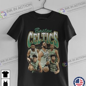 Football BOSTON CELTICS NBA Finals Vintage Shirt Jayson Tatum Boston Celtics 90s Bootleg Retro Tshirt 5