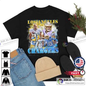 Football Los Angeles Chargers Bootleg 90s Retro Shirt 2