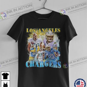 Football Los Angeles Chargers Bootleg 90s Retro Shirt 4