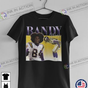 Football RANDY MOSS Classic Minnesota Vikings 90s Vintage Bootleg Design 4