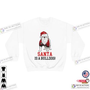 Santa Is A Bulldog Georgia UGA Dawgs Sweatshirt 4