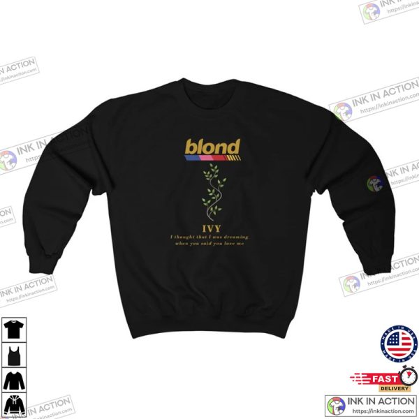 Frank Blond IVY Sweatshirt Orange Channel Shirt