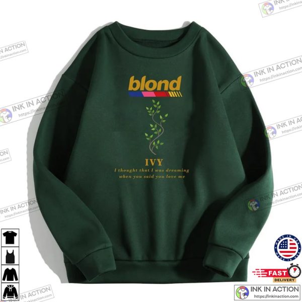 Frank Blond IVY Sweatshirt Orange Channel Shirt