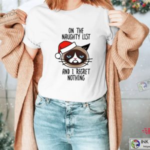 Funny Cat Shirt Christmas Cat Shirt Holiday Christmas Shirt 2