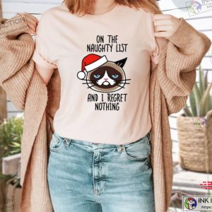 Funny Cat Shirt Christmas Cat Shirt Holiday Christmas Shirt 4