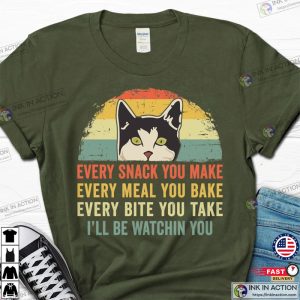 Funny Cat Shirt I Will Be Watching You Cat T shirt Cat Owner Gift 3