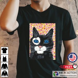 Funny Cat Valentines Day Tshirt 2