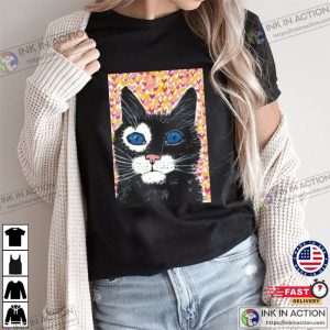 Funny Cat Valentines Day Tshirt 3