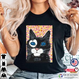 Funny Cat Valentines Day T-shirt
