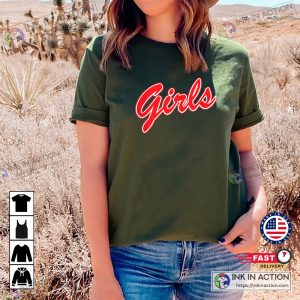GIRLS Shirt Rachel Green Monica Geller Squad Friends TV Show Simple T-shirt
