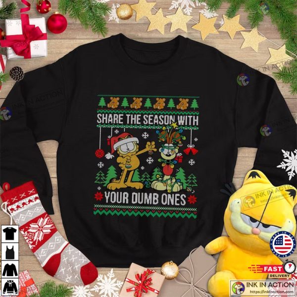 Garfield Ugly Christmas, Garfield The Cat Christmas Shirt