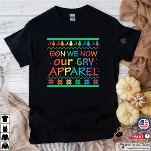 Don We Now Our Gay Apparel LGBT Christmas Shirt