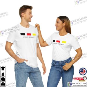 German Flag Shirt Germany Made In Germany T shirt Football Fan Gift World Cup T shirt Germany Supporter Active Shirt 2