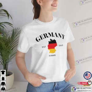 Germany Shirt Germany Flag T shirt Germany Tee Germany World Cup Supporter Shirt 3 2