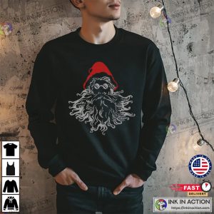 Groovy Santa Ugly Sweater Style Sweatshirt