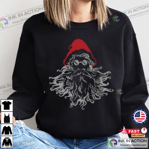 Groovy Santa Ugly Sweater Style Sweatshirt 4