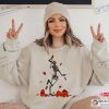 Dancing Skeleton  And Pumpkin Funny Halloween Shirt