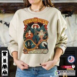 Halloween Hocus Pocus Sanderson Sisters Vintage Style Sweatshirt Horror Shirt 1