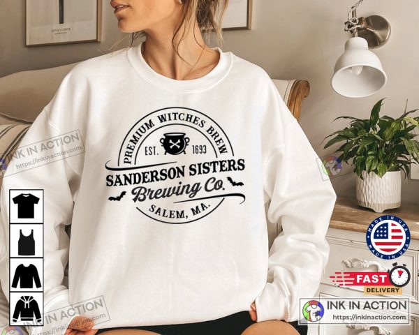 The Sanderson Sister Brewing Co Sweatshirt Halloween Shirt