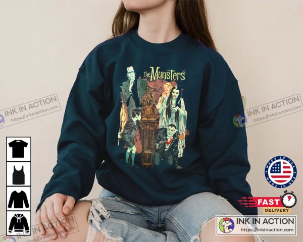 The Munster Revenge Frankenstein Horror Movie Shirts