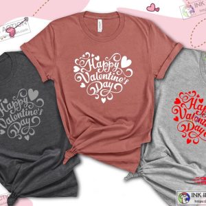 Happy Valentines Day Shirt Valentines Day Shirt Love Shirt Matching Couple Valentine 2