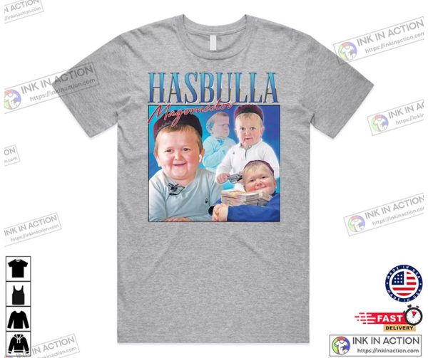 Funny Internet Icon Hasbulla Magomedov Homage T-shirt
