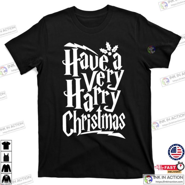 Have A Very Harry Christmas For Harry Lover Xmas Holiday Shirt