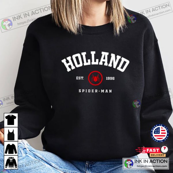 Holland Est 1996  Spider-man Sweatshirt